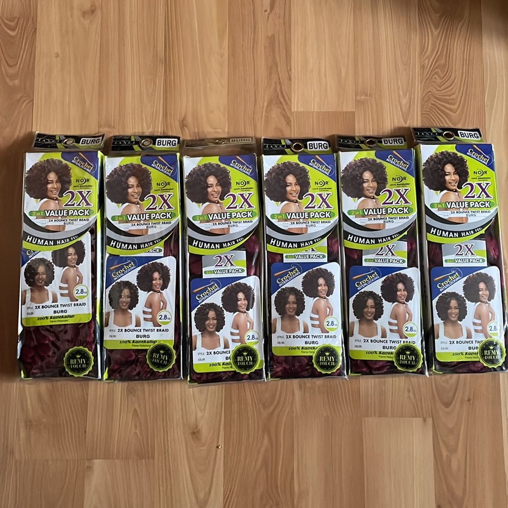 COPY - Janet Collection Burg 2x bounce braid